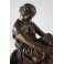 Sculpture en bronze "Sappho" de James Pradier (1790-1852), fonderie d'Art Susse et Frères VENDU