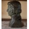 Sculpture en terre cuite 'Portrait de Frédéric Chopin' par Marcel Bouraine (1886-1948)