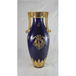 Vase de la manufacture Pinon-Heuzé à Tours début 20ème siècle VENDU