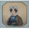 Miniature sur papier Portrait de femme signée Pasquier 1830 VENDU
