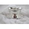 Saucière en métal argenté de style Louis XVI Christofle VENDU