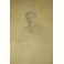 Dessin 'Portrait d'homme' signée Jacquemart