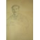Dessin 'Portrait d'homme' signée Jacquemart