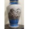 Lampe dans le goût de la porcelaine Paris sur le thème des Bacchanales époque fin 19ème siècle