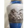 Lampe dans le goût de la porcelaine Paris sur le thème des Bacchanales époque fin 19ème siècle