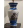 Lampe dans le goût de la porcelaine Paris sur le thème des Bacchanales époque fin 19ème siècle