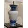 Lampe dans le goût de la porcelaine Paris sur le thème des Bacchanales époque fin 19ème siècle