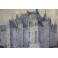 Tableau aquarelle château de Chenonceau par Marius Robert 1912