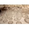 Service de verres et deux carafes en cristal gravé début 20ème siècle