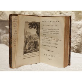 Livre 'Les Liaisons Dangereuses' par Pierre Choderlos de Laclos 1792