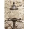 Fontaine à absinthe 1900 en cristal et étain