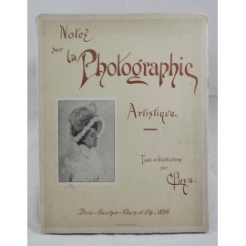 Livre 'Notes sur la photographie artistique' Constant Puyo 1896