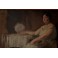 Tableau huile sur toile 'Femme assise' Claudio Castelucho (1870-1927)