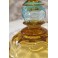Vase de la cristallerie de Portieux en verre jaune et bleu