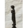 Sculpture en bronze femme à l'antique fin 19ème siècle
