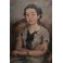 Tableau huile sur toile 'Portrait de jeune fille au foulard' Raphaël Dubois (1888-1960)