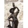 Sculpture en régule 'Le jardinier' Charles Ruchot (1871-1954)