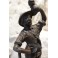 Sculpture en régule 'Le jardinier' Charles Ruchot (1871-1954)