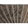 Éventail plié à 18 brins en nacre et dentelle décor peint aux oiseaux 1890-1900