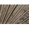 Éventail plié à 18 brins en nacre et dentelle décor peint aux oiseaux 1890-1900