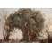 Gouache 'La danse des nymphes' d'après Camille Corot époque 19ème siècle