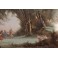 Gouache 'La danse des nymphes' d'après Camille Corot époque 19ème siècle