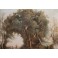 Gouache 'La danse des nymphes' d'après Camille Corot époque 19ème siècle