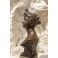 Sculpture en bronze 'Reine de coeur' Jean Garnier (1853-1910)
