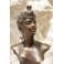 Sculpture en bronze 'Reine de coeur' Jean Garnier (1853-1910)