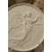 Médaillon en biscuit 'Le jour' d'après Bertel Thorvalsen (1770-1844), Bing et Gröndahl, 19ème siècle