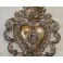 Ex-Voto en feuille d'argent fin 19ème, début 20ème siècle