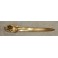 Coupe papier en bronze doré, signé E. Famin, vers 1900