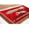 Coffret 3 accessoires de bureau époque Art Nouveau, vers 1900