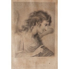 Gravure Ange Gabriel dessin Cipriani (1727-1785) gravure Smith début 19ème siècle