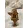 Cachet en bronze doré représentant un angelot, signé Luca Madrassi (1848-1919)