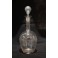 Carafe en verre gravé vers 1900