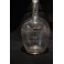 Carafe en verre gravé vers 1900