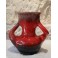 Vase en faïence de Saint-Paul-de-Vence rouge flammé vers 1970