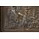 Grande plaque en bronze scène de bacchanales d'après Clodion, Thiébaut Frères 19ème siècle