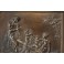 Grande plaque en bronze scène de bacchanales d'après Clodion, Thiébaut Frères 19ème siècle
