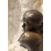 Sculpture en bronze buste de femme à l'insecte Jean Garnier (1853-1930)