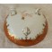 Coupe sur pied en porcelaine Le Tallec à Paris 20ème siècle