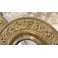 Paire de miroirs de sorcières laiton repoussé fin 19ème siècle