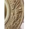 Paire de miroirs de sorcières laiton repoussé fin 19ème siècle