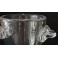 Seau à champagne en cristal signé Schneider France vers 1950