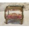 Boîte à bijoux en laiton et verre biseauté Napoléon III fin 19ème siècle