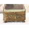 Porte-montre en verre et laiton au décor de scènes de chasse, Napoléon III, fin 19ème siècle