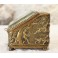 Porte-montre en verre et laiton au décor de scènes de chasse, Napoléon III, fin 19ème siècle