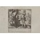 Gravure, estampe, Adam et Eve début 18ème siècle