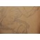 Dessin à la mine de plomb 'Homme à la redingote' Signé André Marchand 1900